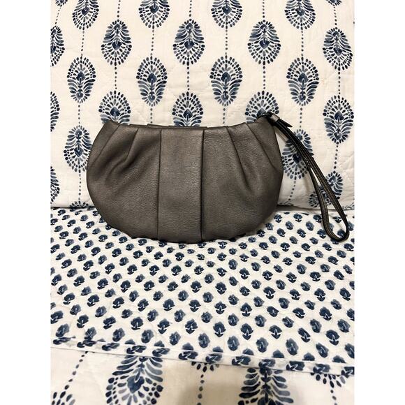 Vera Wang gray clutch - Picture 2 of 4